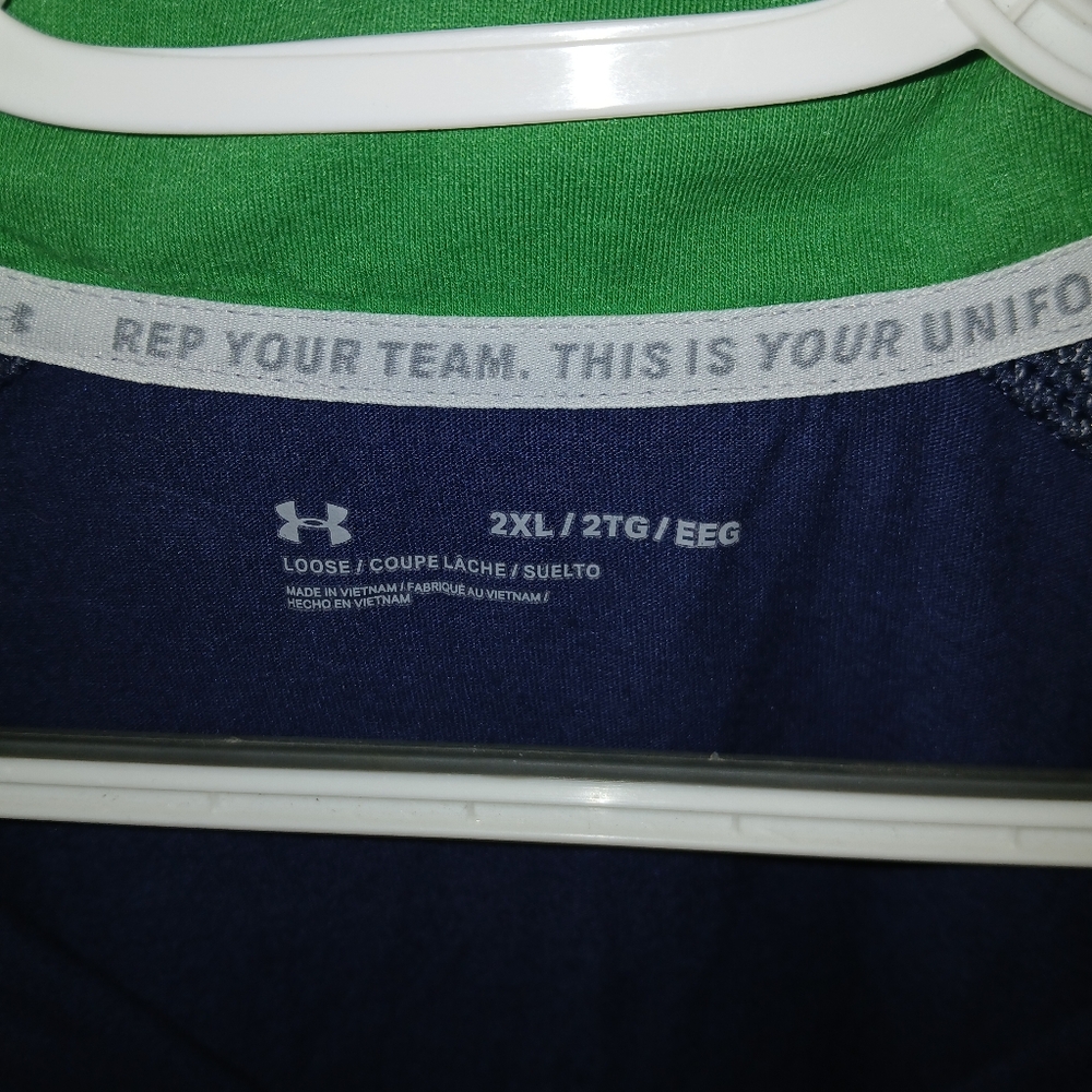 XXL Under Armour Norte Dame golf Spring jacket. - Picture 2 of 4